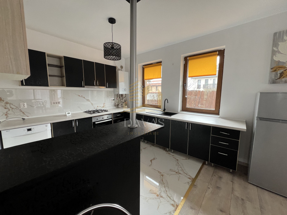 Casa individuala de inchiriat | 4 camere | 4 locuri de parcare in curte