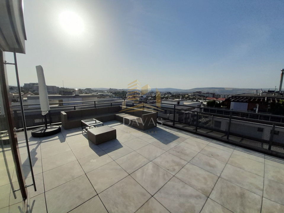 Penthouse exclusivist în Bonjour Residence -3 camere + 2 terase 