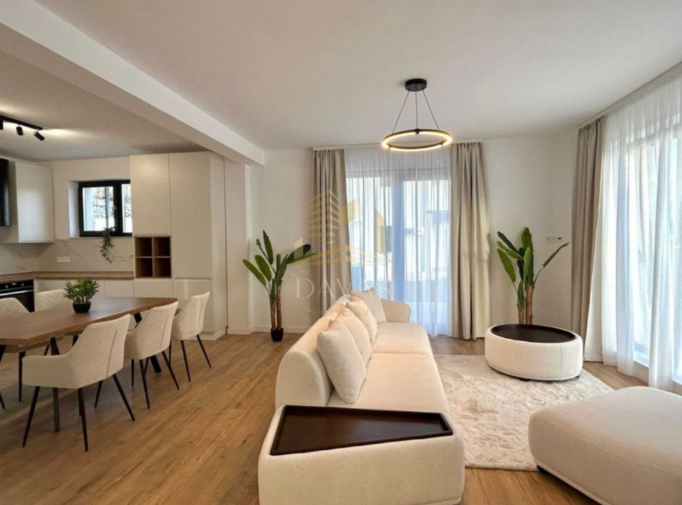Casa LUX de inchiriat | Popesti | Garaj | Teren 500mp