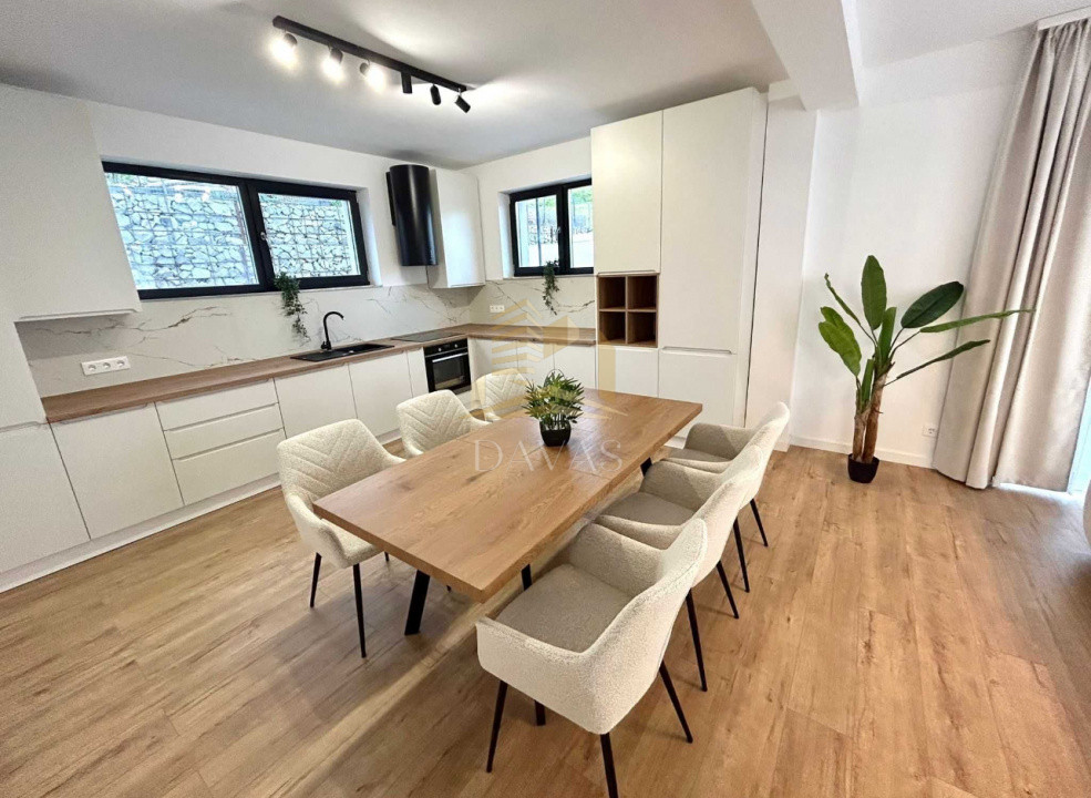 Casa LUX de inchiriat | Popesti | Garaj | Teren 500mp