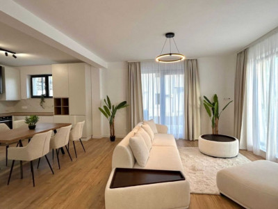 Casa LUX de inchiriat | Popesti | Garaj | Teren 500mp