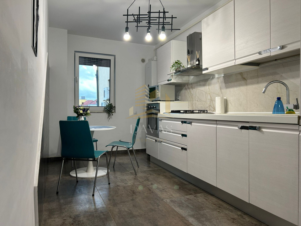Apartament cu 2 camere de inchiriat | Finisat | Zona Centrala