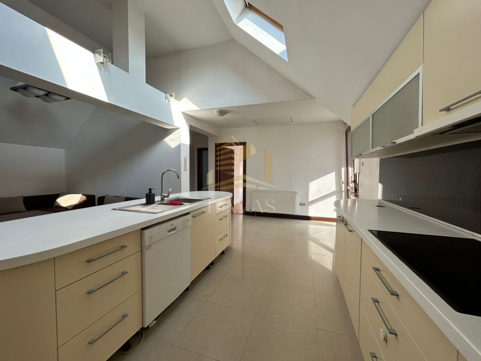 Apartament cu 4 camere de inchiriat | terase generoase | Buna Ziua | 200 mp