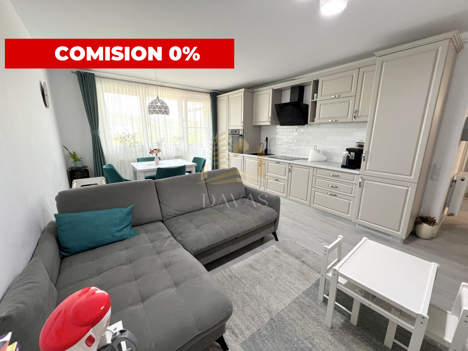 COMISION 0% | Apartament cu 3 camere - predare la cheie | bloc nou