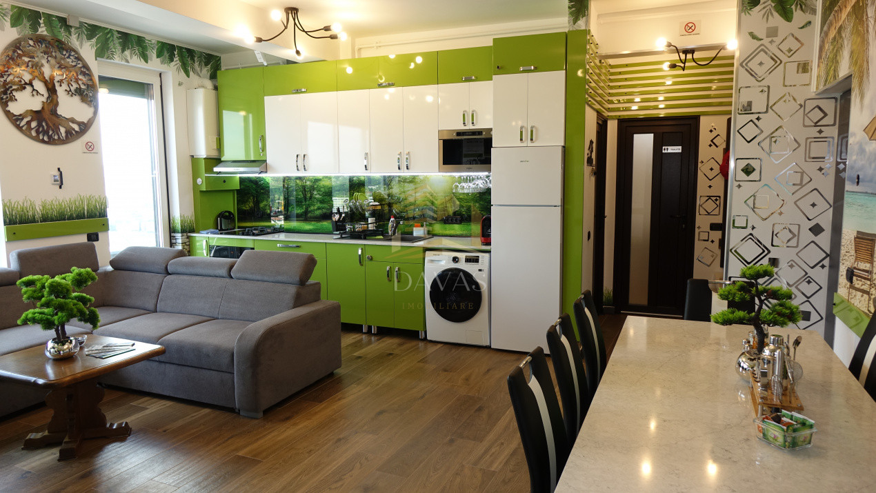 Penthouse de 3 camere semidecomandat | view Panoramic | Vivo 