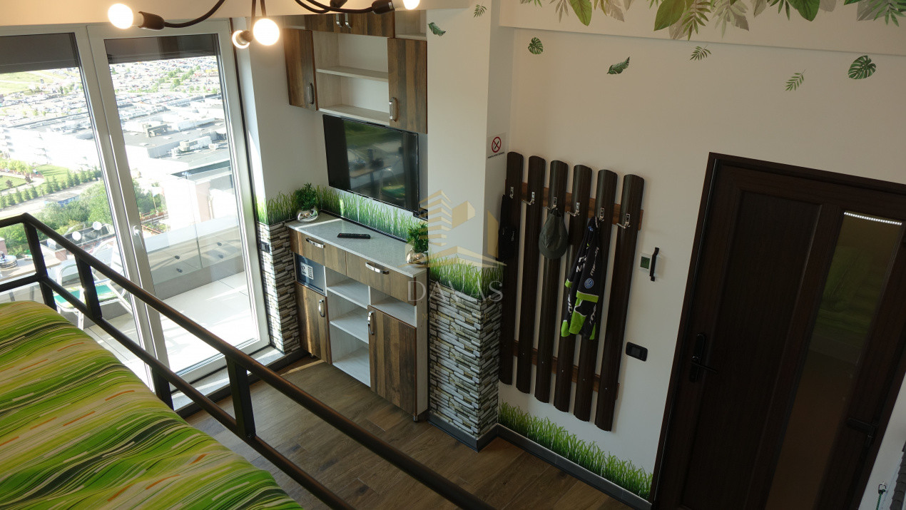 Penthouse de 3 camere semidecomandat | view Panoramic | Vivo 