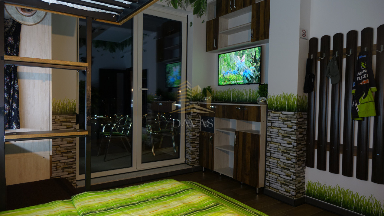Penthouse de 3 camere semidecomandat | view Panoramic | Vivo 