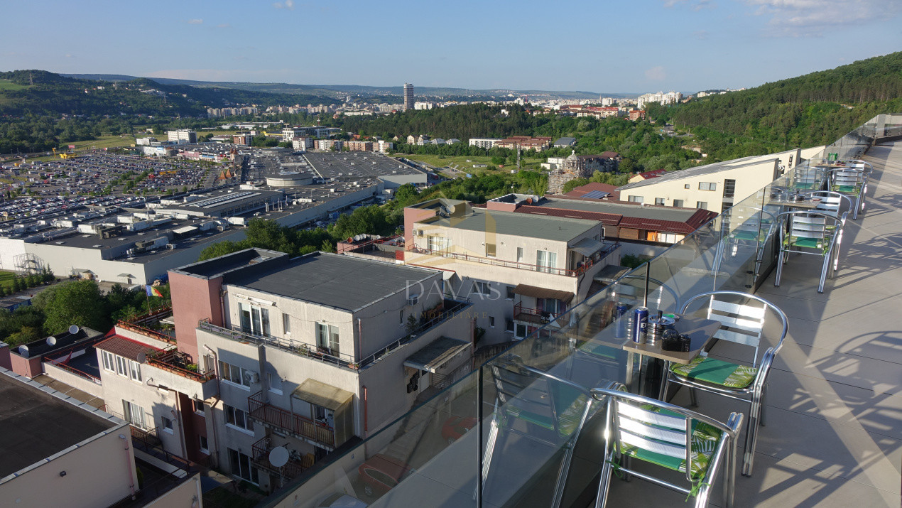Penthouse de 3 camere semidecomandat | view Panoramic | Vivo 
