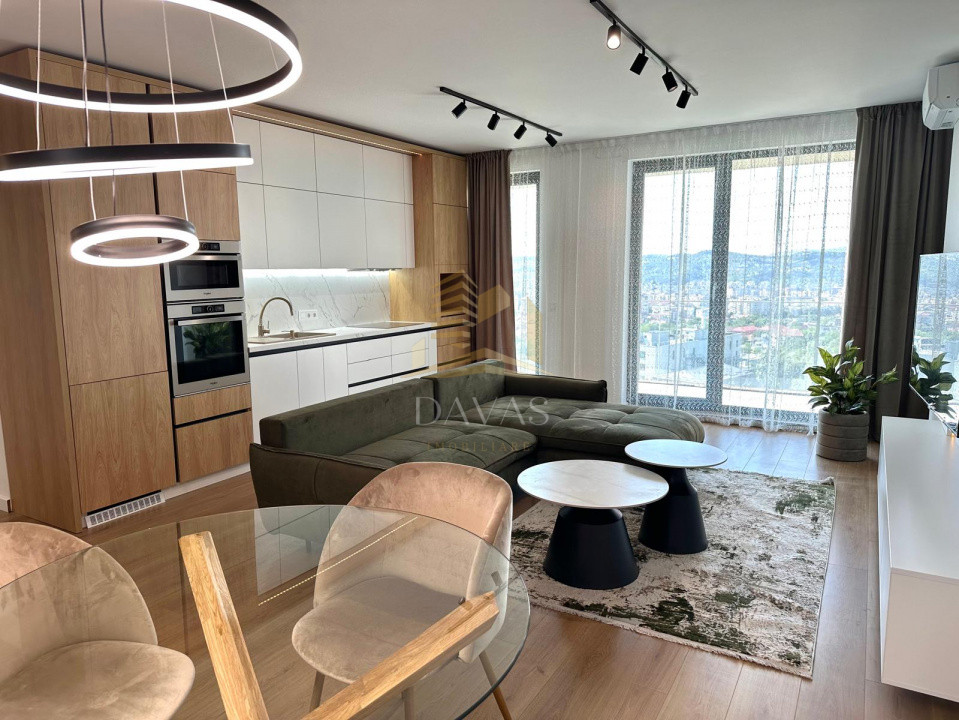 Apartament de 2 camere - Finisaje premium | Zorilor | Priveliște Panoramica