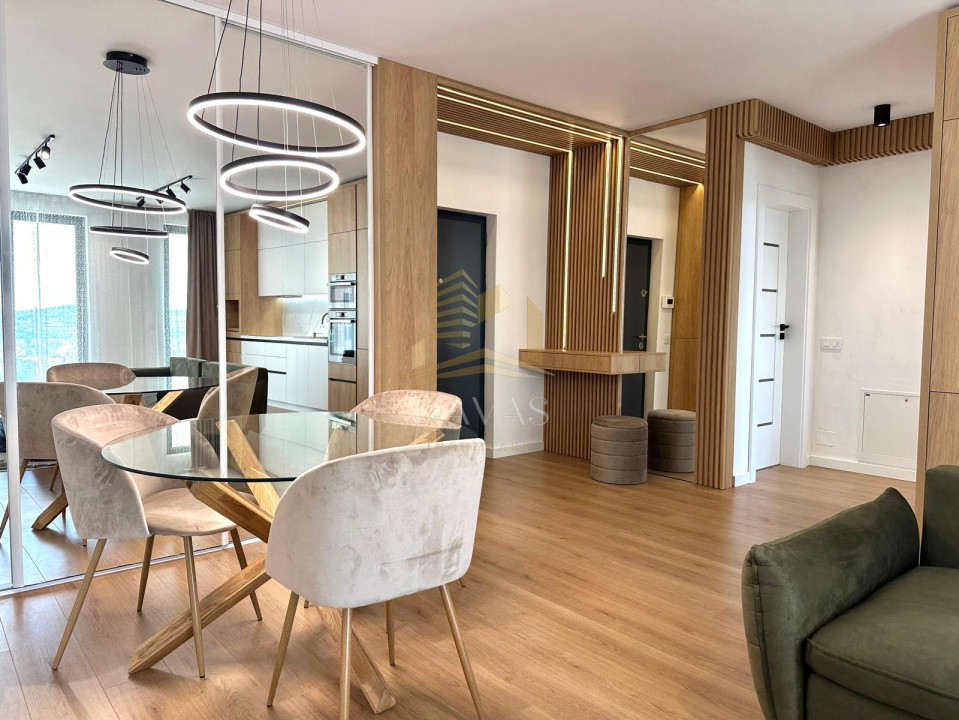 Apartament de 2 camere - Finisaje premium | Zorilor | Priveliște Panoramica