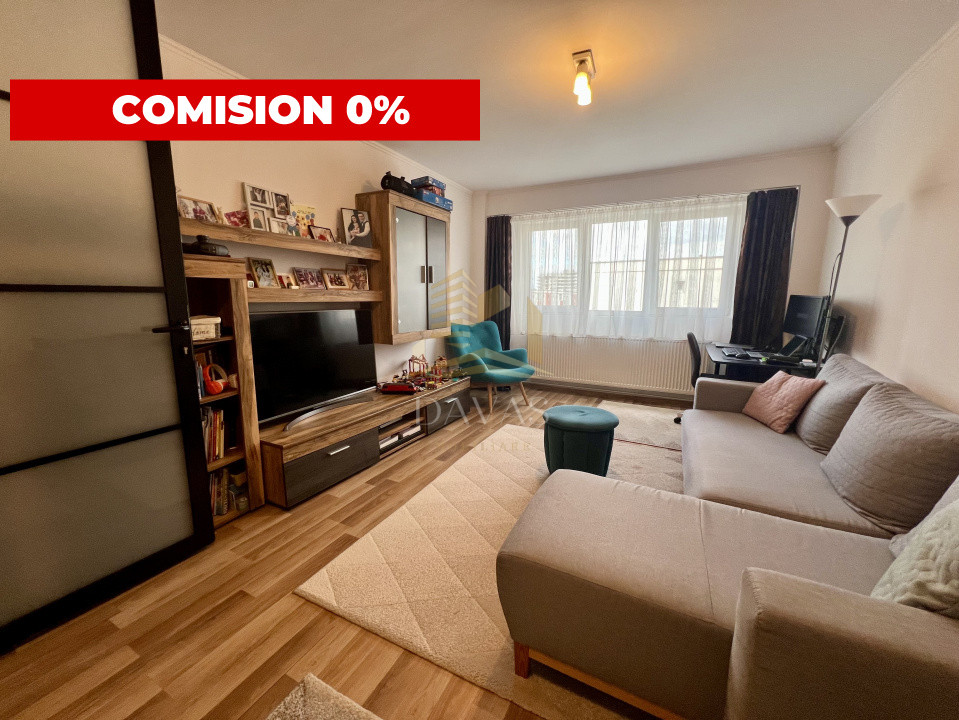 COMISION 0% | Apartament cu 2 camere decomandate | 2900 e/mp | Renovat complet