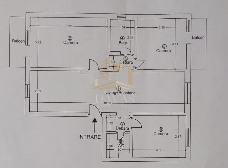 Apartament de 4 camere decomandat | Între Lacuri 