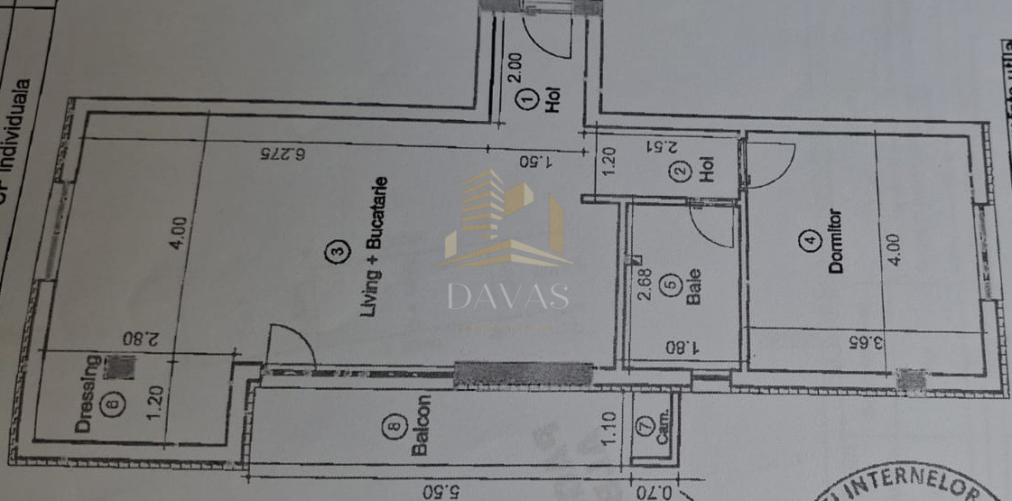 Apartament de 3 camere semidecomandat | Vivo
