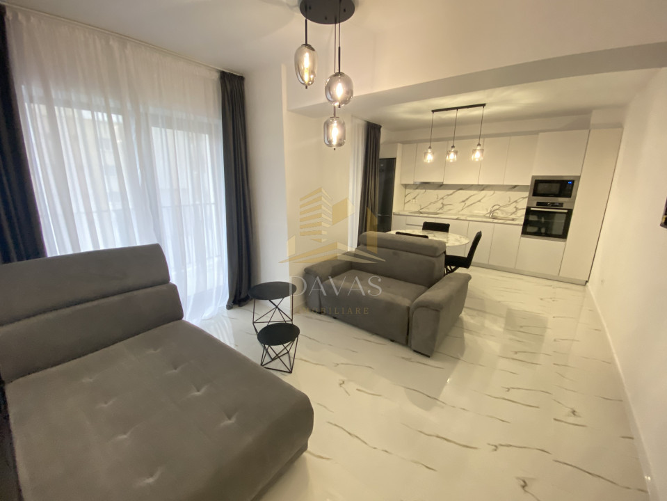 Apartament cu 2 camere | Ultrafinisat | Parcare inclusa | Prima inchiriere