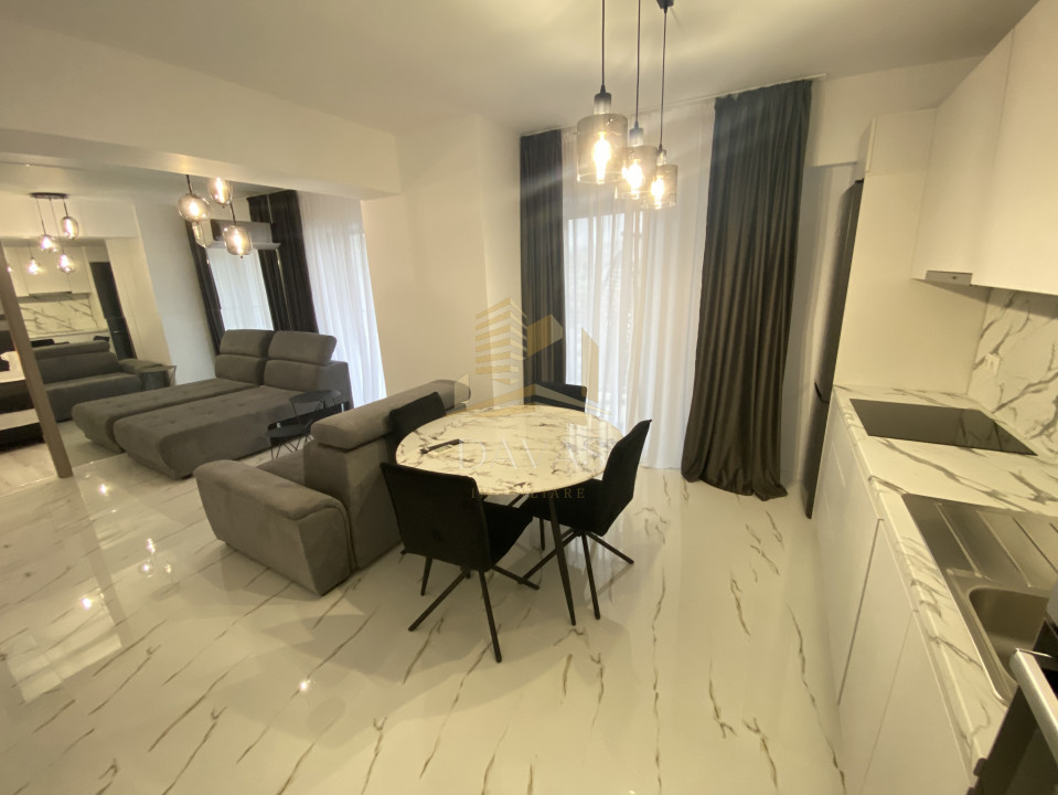 Apartament cu 2 camere | Ultrafinisat | Parcare inclusa | Prima inchiriere