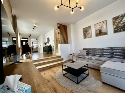 Casa tip duplex finisata premium 4 camere de inchiriat | Buna ziua | Garaj 