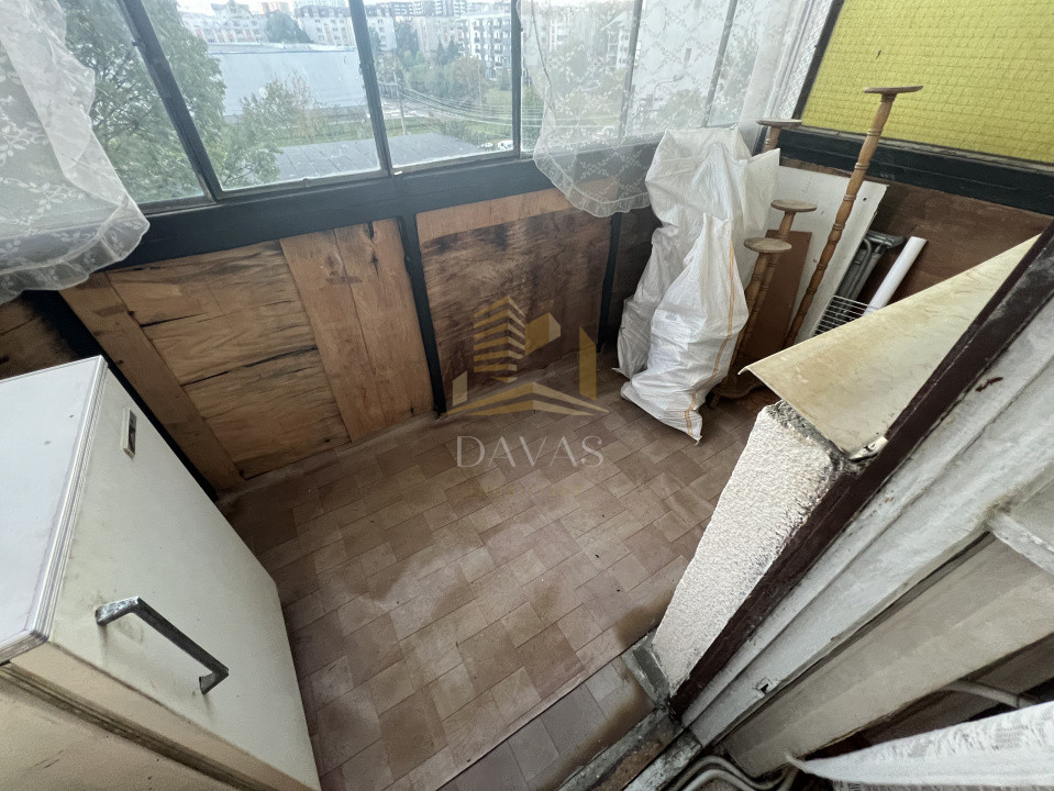 Apartament cu 2 camere decomandate - 2 balcoane | Marasti | etaj intermediar