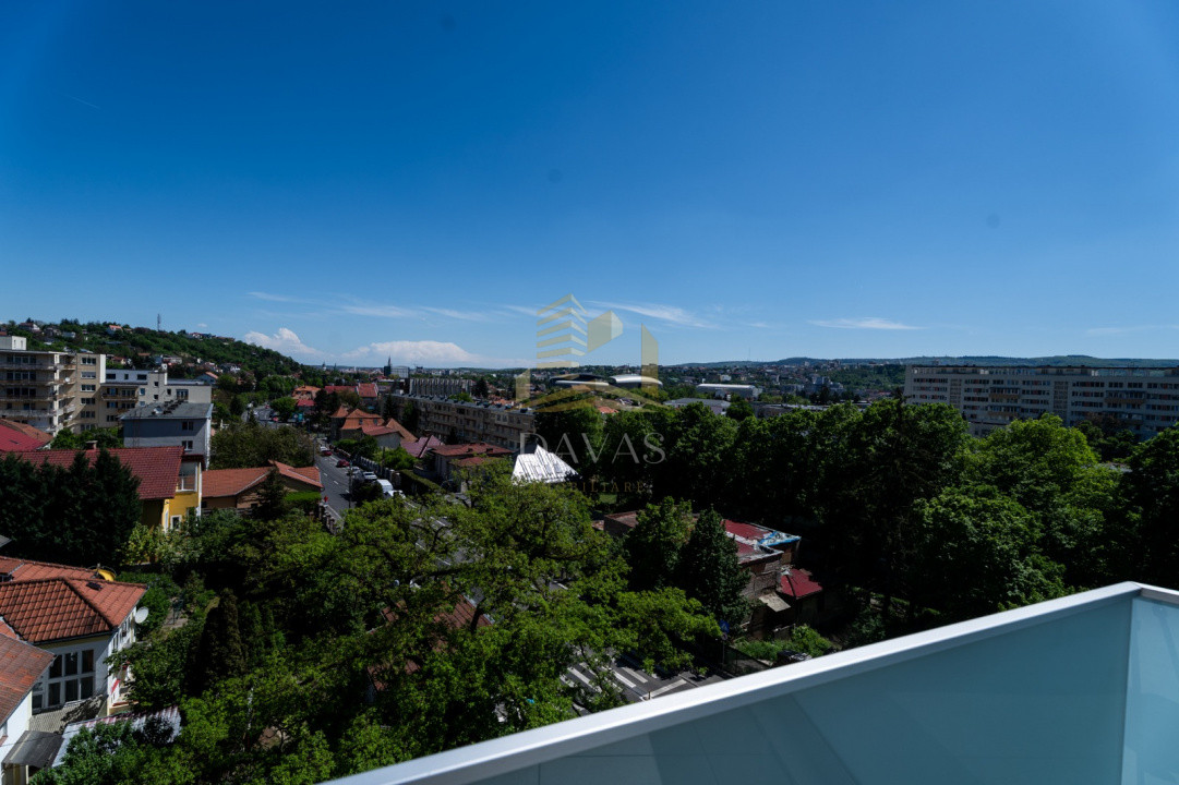 Penthouse de 3 semidecomandat Panoramic | Grigorescu  