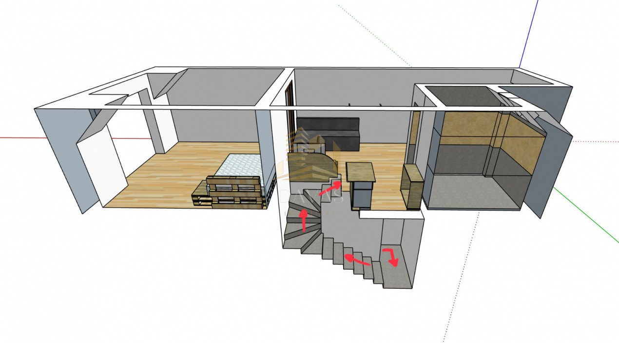 Loft modern cu 2 camere – Str. Frunzișului, Cluj-Napoca