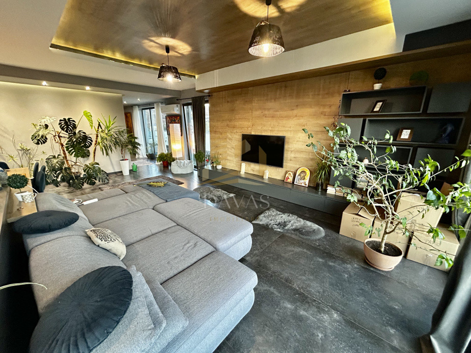 Penthouse 3 camere de inchiriat | Borhanci | Terasa 45mp | Parcare dubla