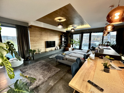 Penthouse 3 camere de inchiriat | Borhanci | Terasa 45mp | Parcare dubla