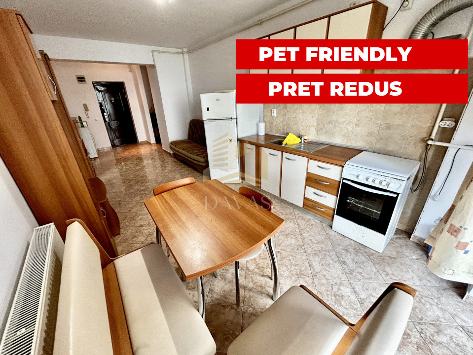 Apartament PET FRIENDLY 2 camere de inchiriat | Manastur | Etaj intermediar