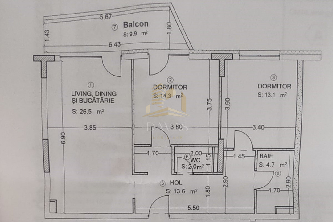 Apartament de 3 camere semidecomandat | Sopor - Gheorgheni 