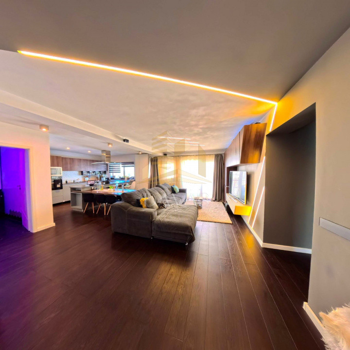 Apartament 3 camere semidecomandat|Exclusivist| Design interior|Terasā generoasā