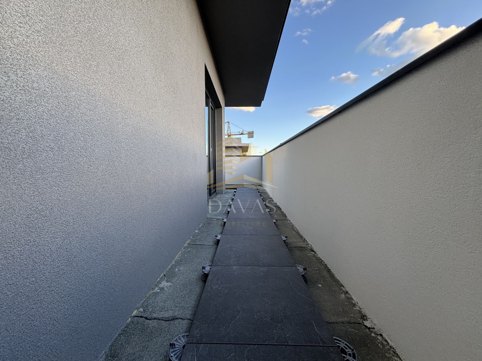 Penthouse de 3 camere semidecomandat - Parcare | Baciu 