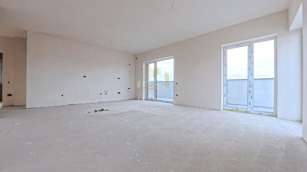 Penthouse de 3 camere semidecomandat - Parcare | Baciu 