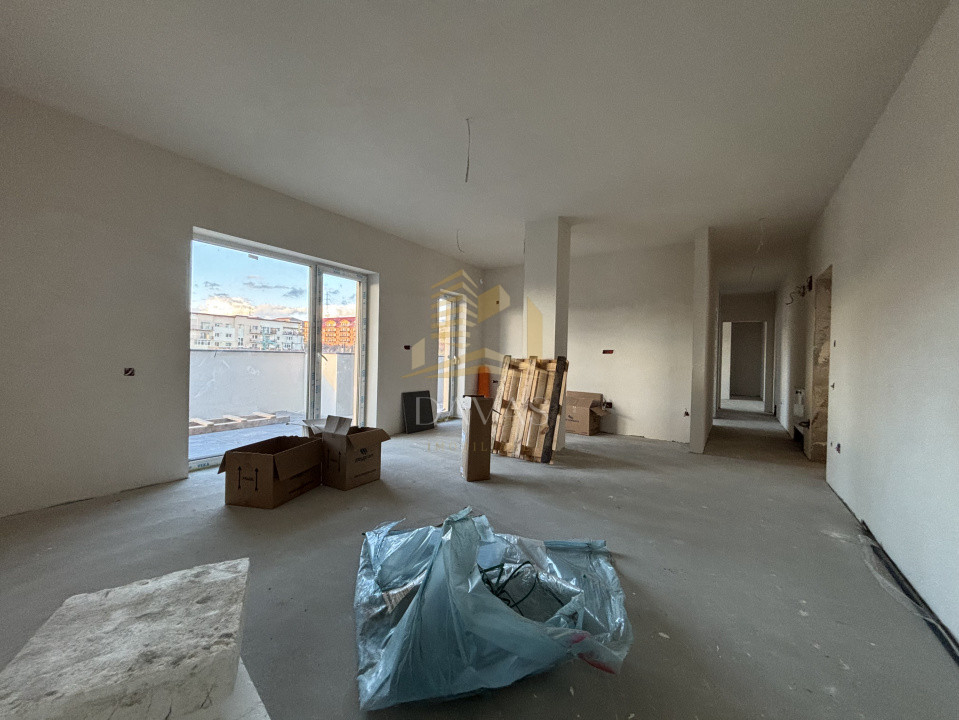 Penthouse de 3 camere semidecomandat - Parcare | Baciu 