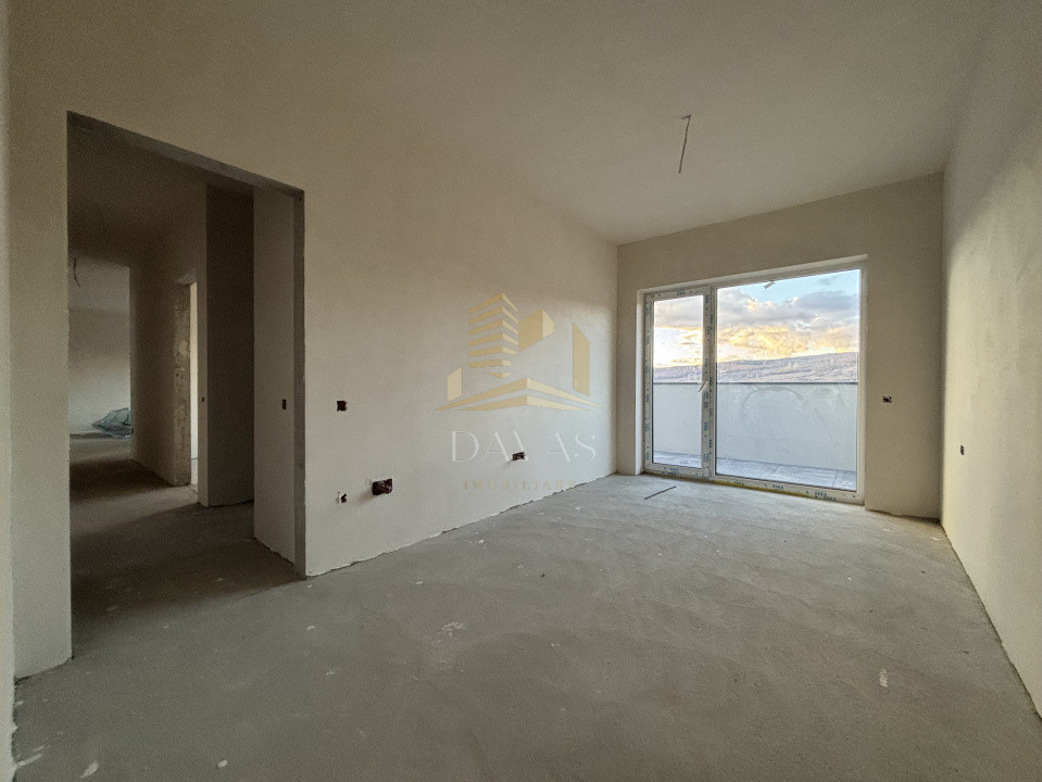 Penthouse de 3 camere semidecomandat - Parcare | Baciu 