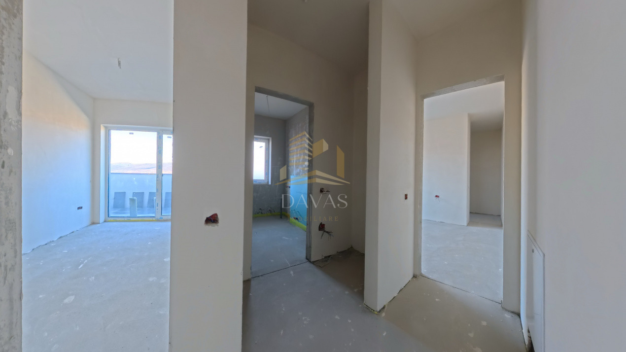 Penthouse de 3 camere semidecomandat - Parcare | Baciu 