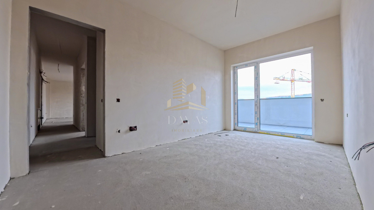 Penthouse de 3 camere semidecomandat - Parcare | Baciu 