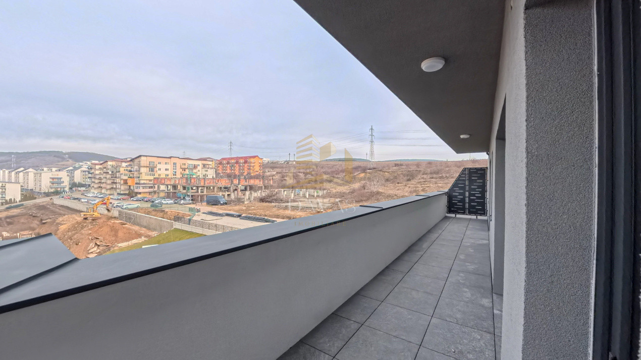 Penthouse de 3 camere semidecomandat - Parcare | Baciu 
