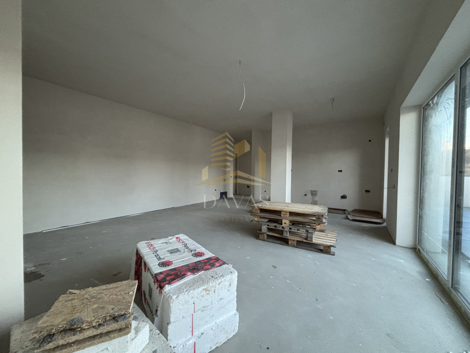 Penthouse de 3 camere semidecomandat - Parcare | Baciu 