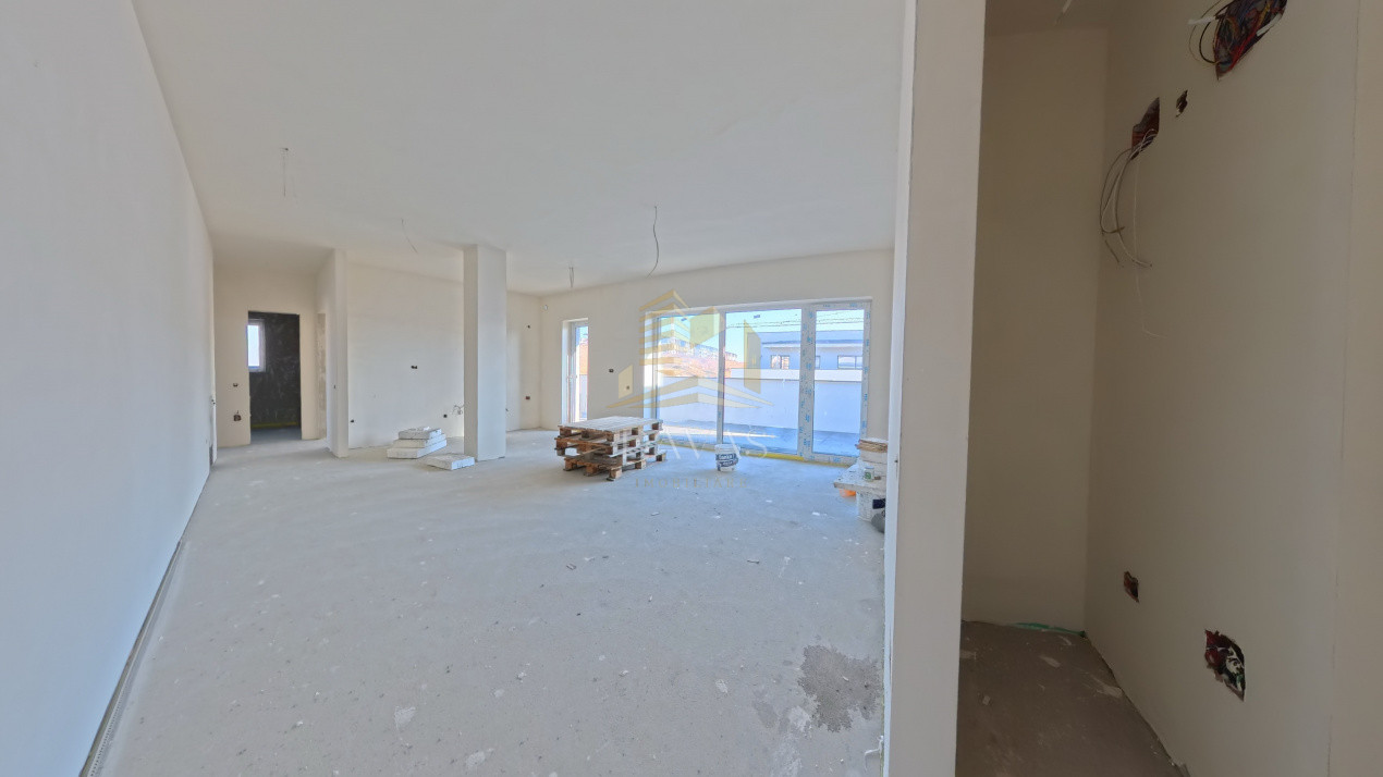 Penthouse de 3 camere semidecomandat - Parcare | Baciu 