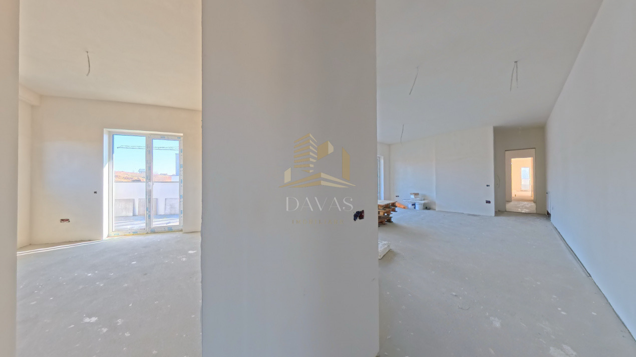 Penthouse de 3 camere semidecomandat - Parcare | Baciu 