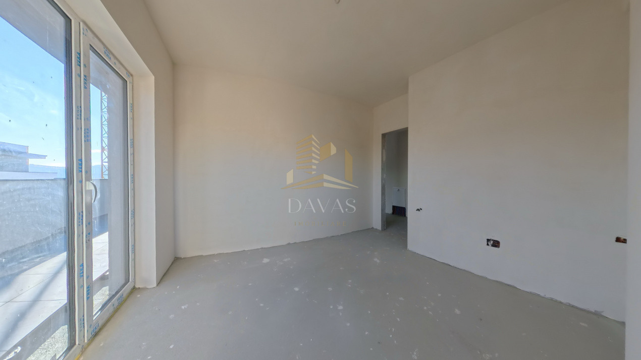 Penthouse de 3 camere semidecomandat - Parcare | Baciu 