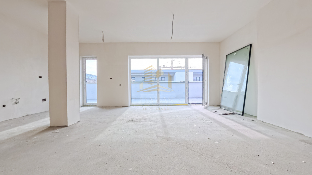 Penthouse de 3 camere semidecomandat - Parcare | Baciu 