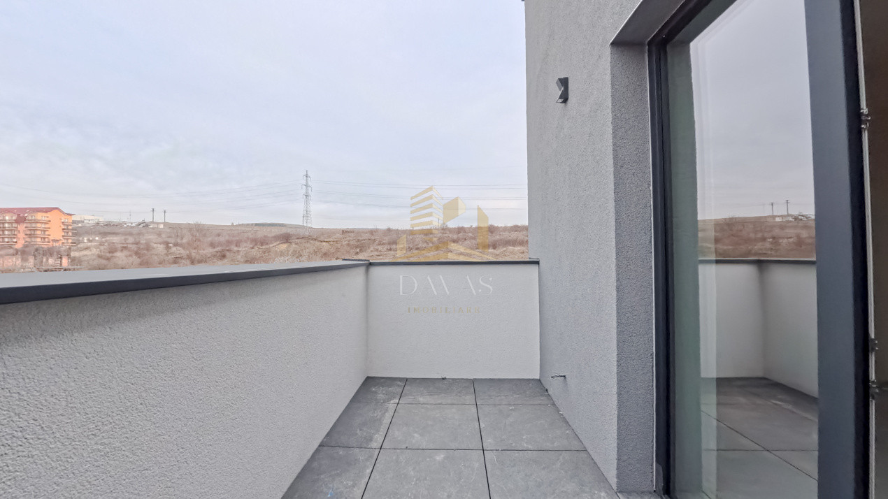 Penthouse de 3 camere semidecomandat - Parcare | Baciu 