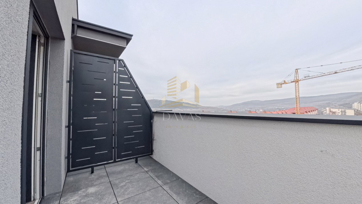 Penthouse de 3 camere semidecomandat - Parcare | Baciu 