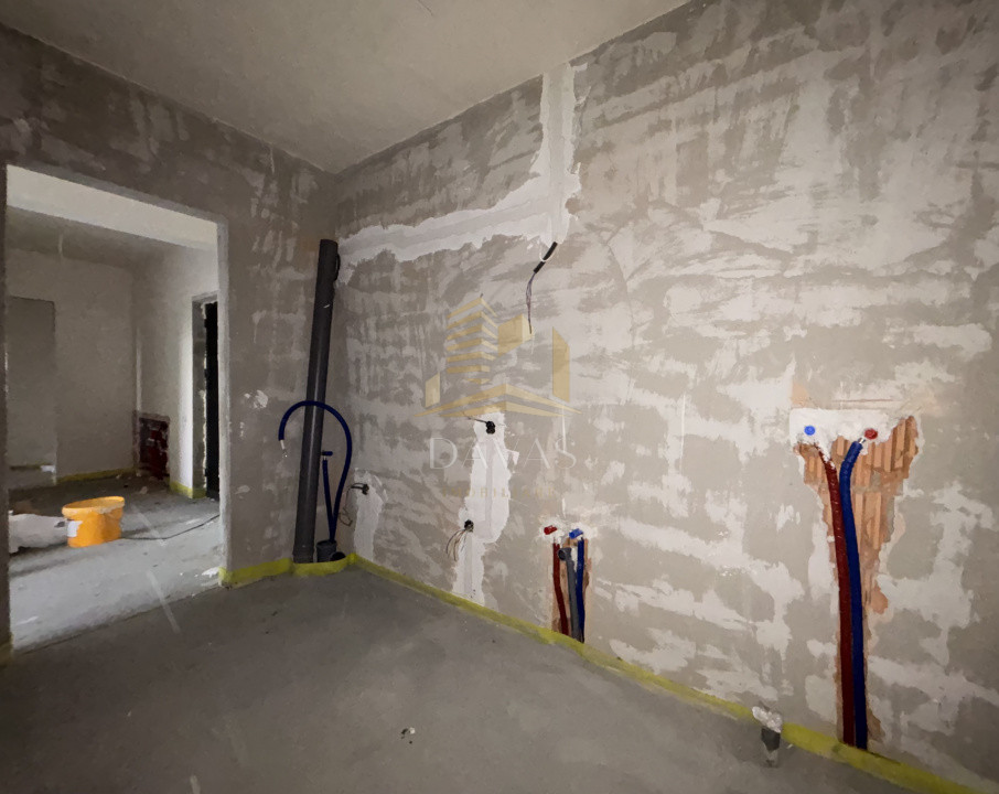 Apartament de 3 camere semidecomandat | Bloc nou Baciu 