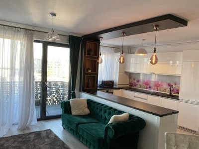 Apartament 2 camere semidecomandat LUX + Parcare subterana | The Office