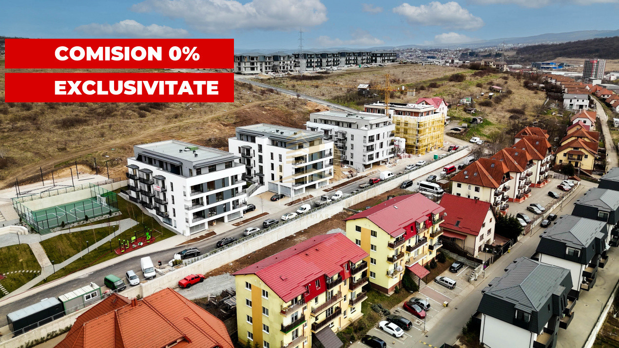 COMISION 0% Apartament 3 camere|Baciu| Se preda finisat premium| parcare inclusa