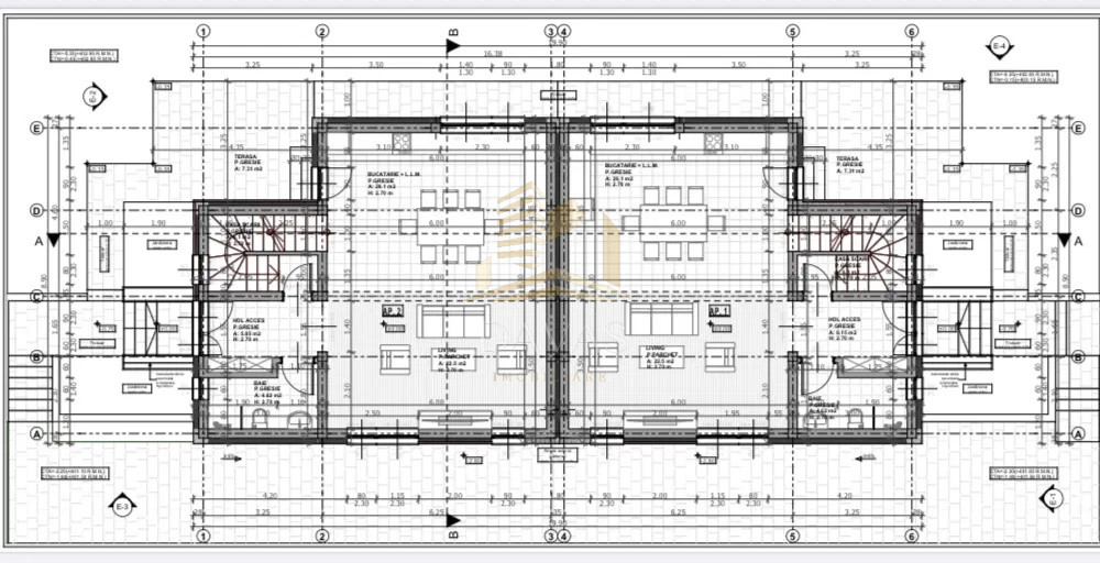 Duplex semifinisat de vanzare | Dambul Rotund | Certificat NZEB