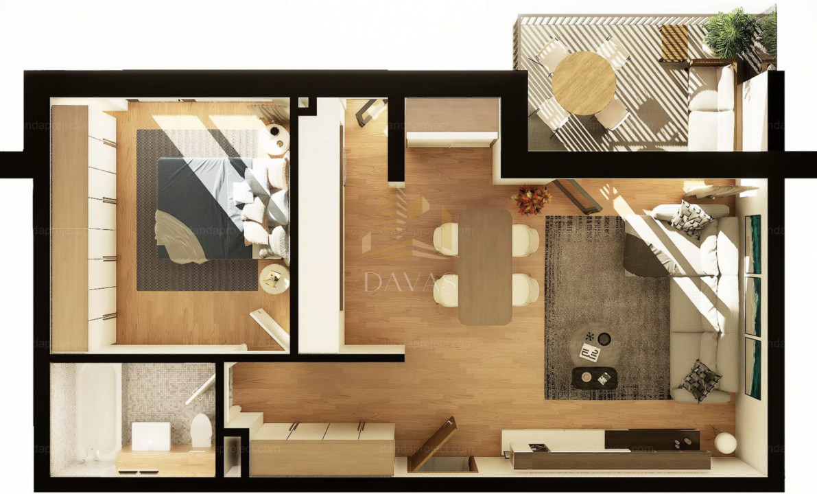 Apartament cu 2 camere | Intre Lacuri | bloc nou