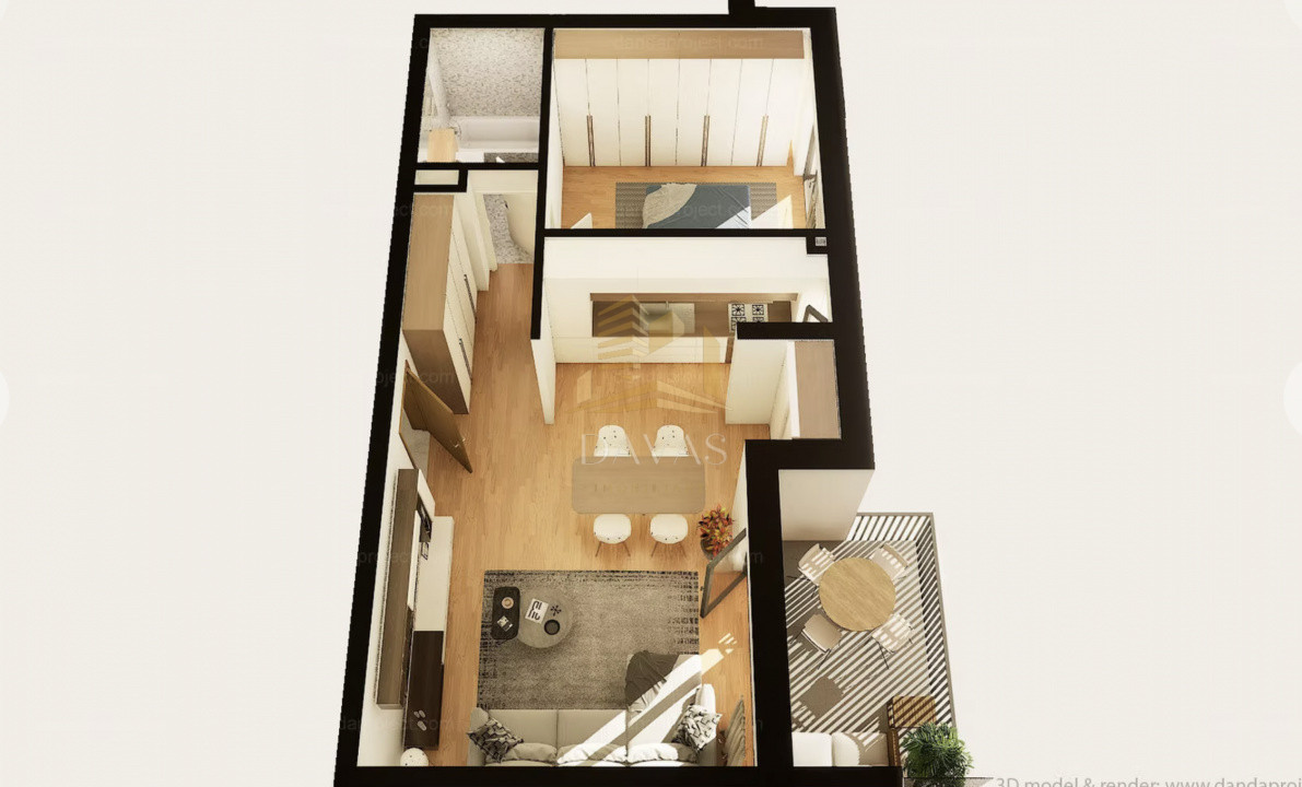 Apartament cu 2 camere | Intre Lacuri | bloc nou