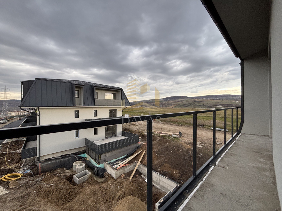 Apartament de 3 camere semidecomandat | Bloc nou Baciu 