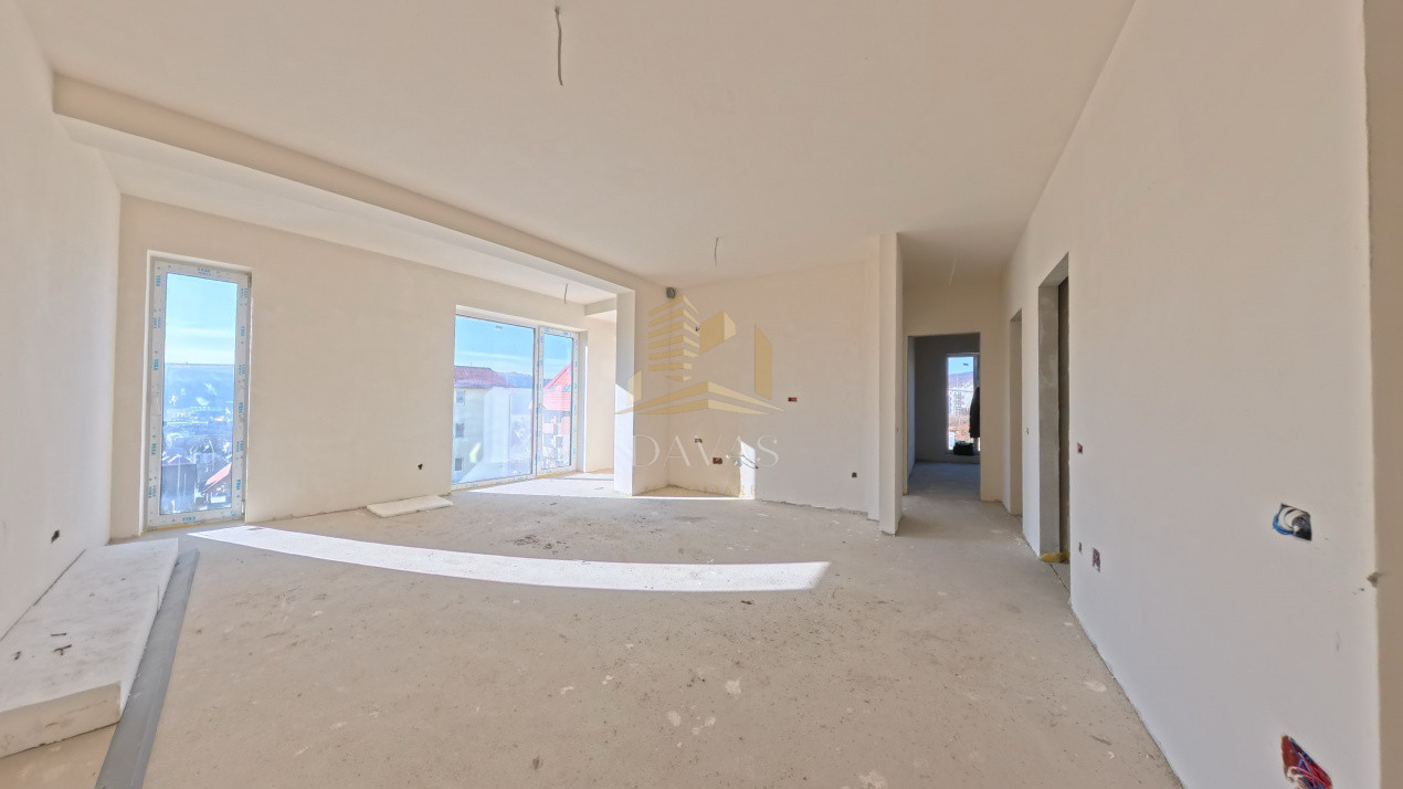 Apartament în bloc Nou de 3 camere - Parcare | Baciu 